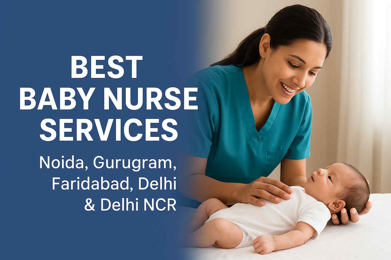 Baby Nurse Services in Noida, Gurugram, Faridabad, Delhi & Delhi NCR