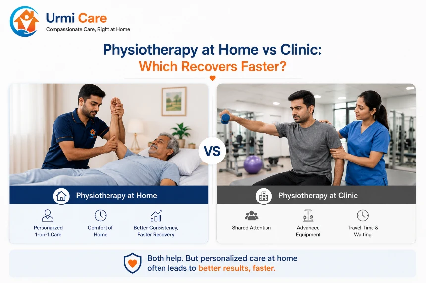 Physiotherapy at Home vs Clinic: Which Recovers Faster?